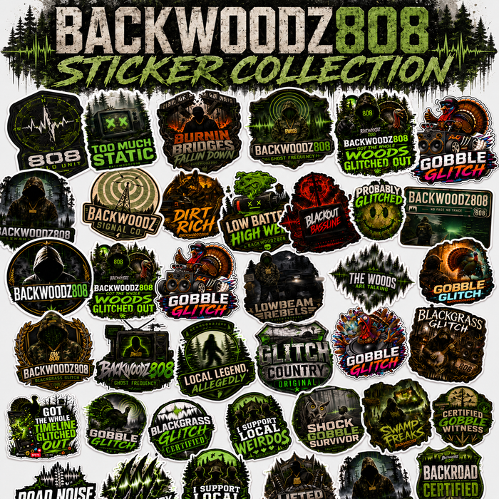 Backwoodz808 Vinyl Stickers