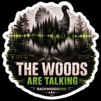 The Woods Are Talking Back Vinyl Sticker