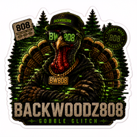 Glitched Gobbler Vinyl Sticker