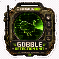 Gobble Detection Unit Vinyl Sticker