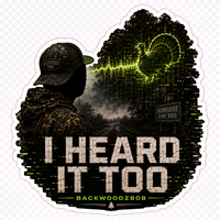 I Heard It Too Vinyl Sticker
