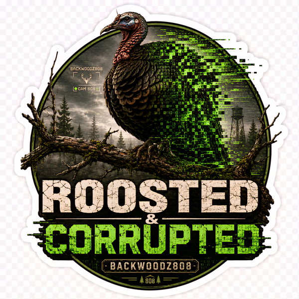 Roosted & Corrupted Vinyl Sticker