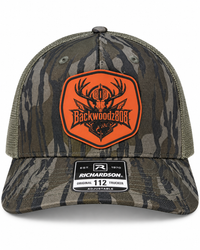 Blaze Buck – Backwoodz808 Laser-Engraved Patch Richardson 112 Trucker Hat