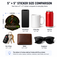 Backwoodz808 Gobble Glitch Vinyl Sticker