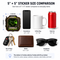 Gobble Detection Unit Vinyl Sticker