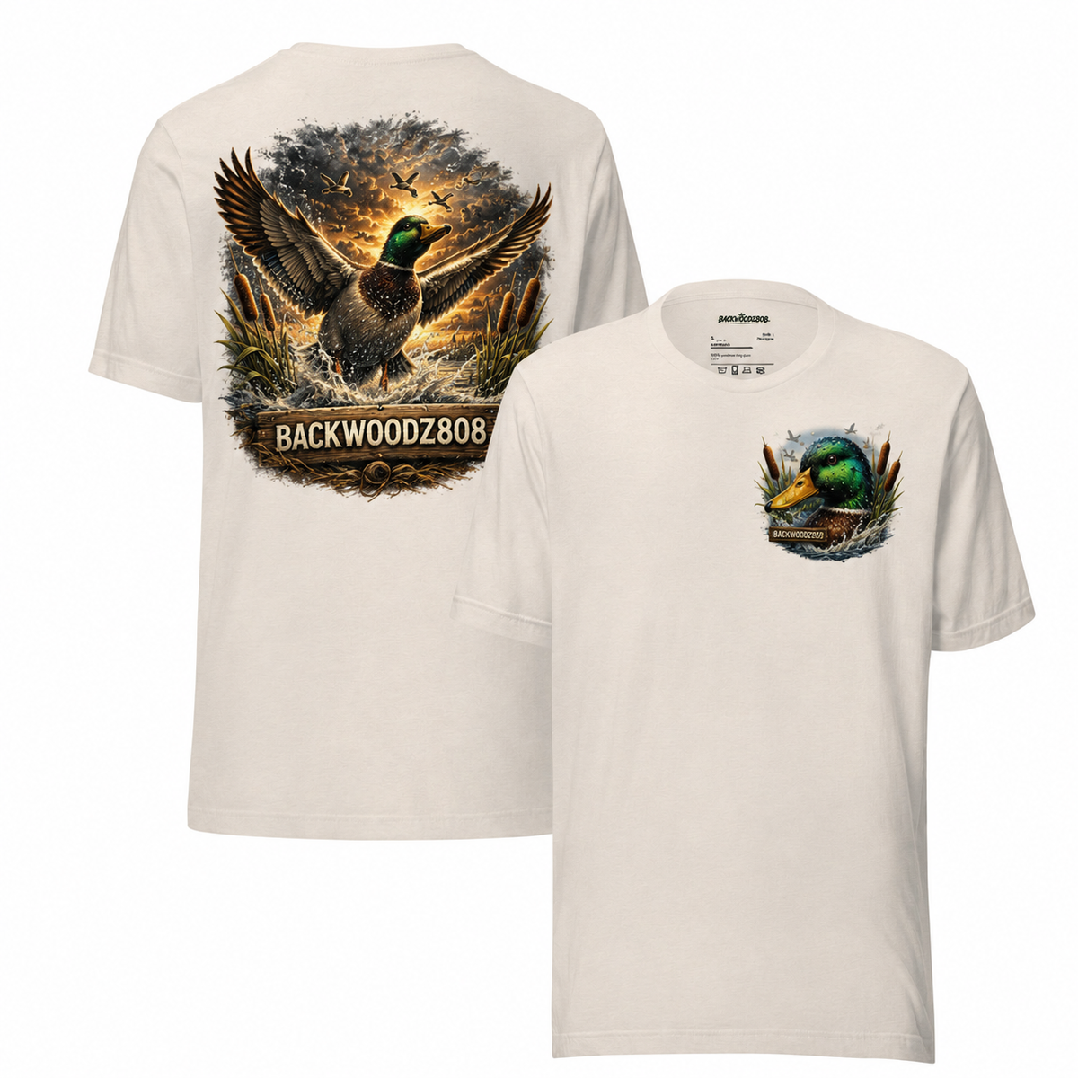 Greenhead Rise Mallard Duck Hunting Tee