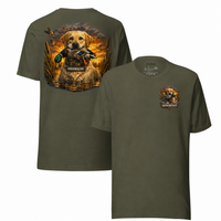 Mallard Mouth Duck Dog Tee | Backwoodz808 Waterfowl Shirt