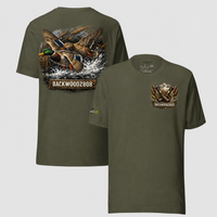Double Drop Mallard Duck Hunting Tee