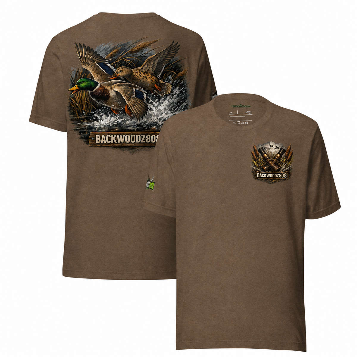 Double Drop Mallard Duck Hunting Tee